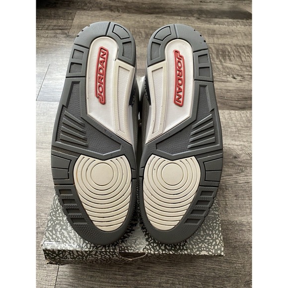 Size 13 - USED Jordan 3 Retro Mid Cool Grey - Picture 5 of 5